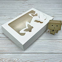 *10 шт* / Коробка / *h=6* / 250х170х60 мм / Біла / вікно-Метелик