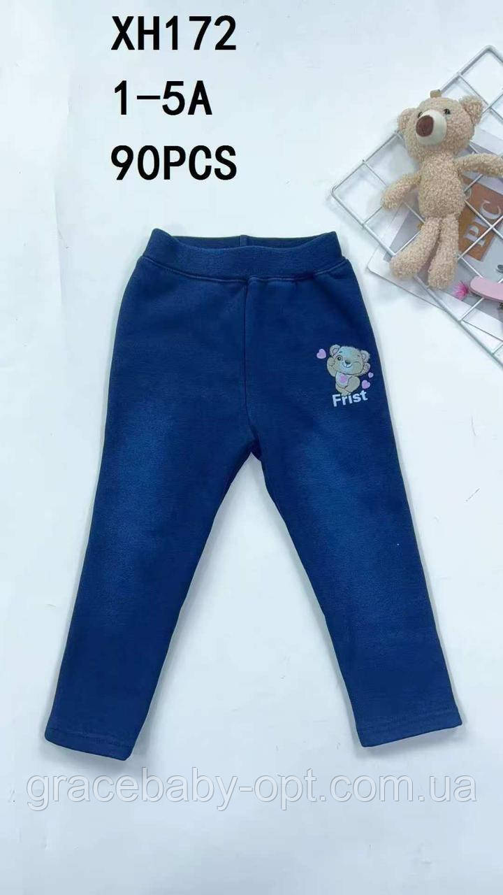 Лосини теплі для дівчат оптом, Taurus, 1-5 рр.,  № XH-172, фото 1