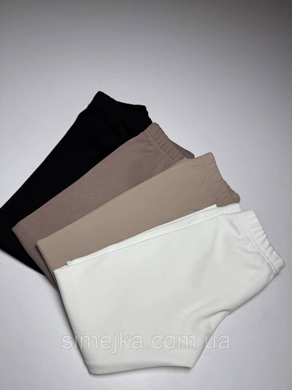 Лосини рубчик на флісі дорослі, фото 1