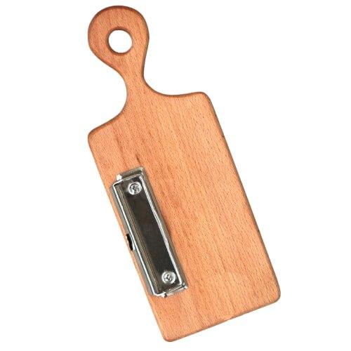 Рахівниця дерев'яна "Дошка з затискачем" колір горіх РОЗПРОДАЖ