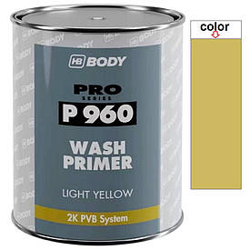 Кислотний ґрунт без активатора жовтий Body P960 Wash Primer 1:1 1л