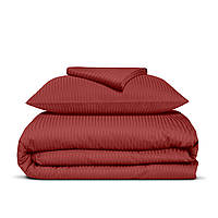 Підліткова постільна білизна сатин BURGUNDY Cosas Червоний 160х220 см
