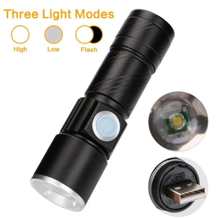 Ручний Ліхтар 501 от USB