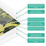 Термоковрик камуфляжний килимок 200х150 Мілітарі, термокилимок складаний килимки для відпочинку, фото 4