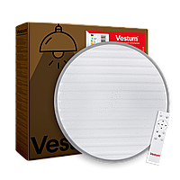 GRILL зоряне небо 72W 375*60мм 3000К- 6500К 5600Lm з пультом срібний