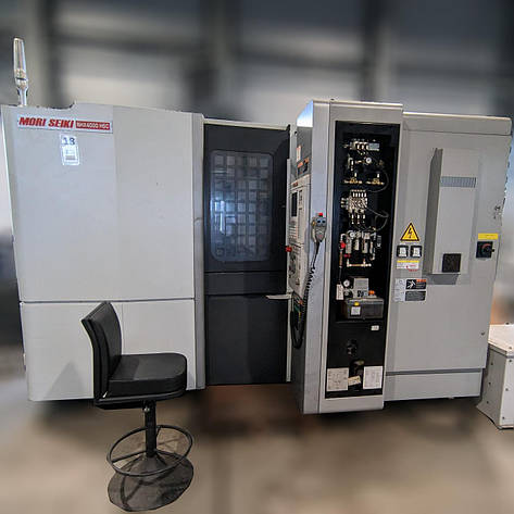 Верстат фрезерний горизонтальний ЧПК MORI SEIKI NHX 4000, фото 1