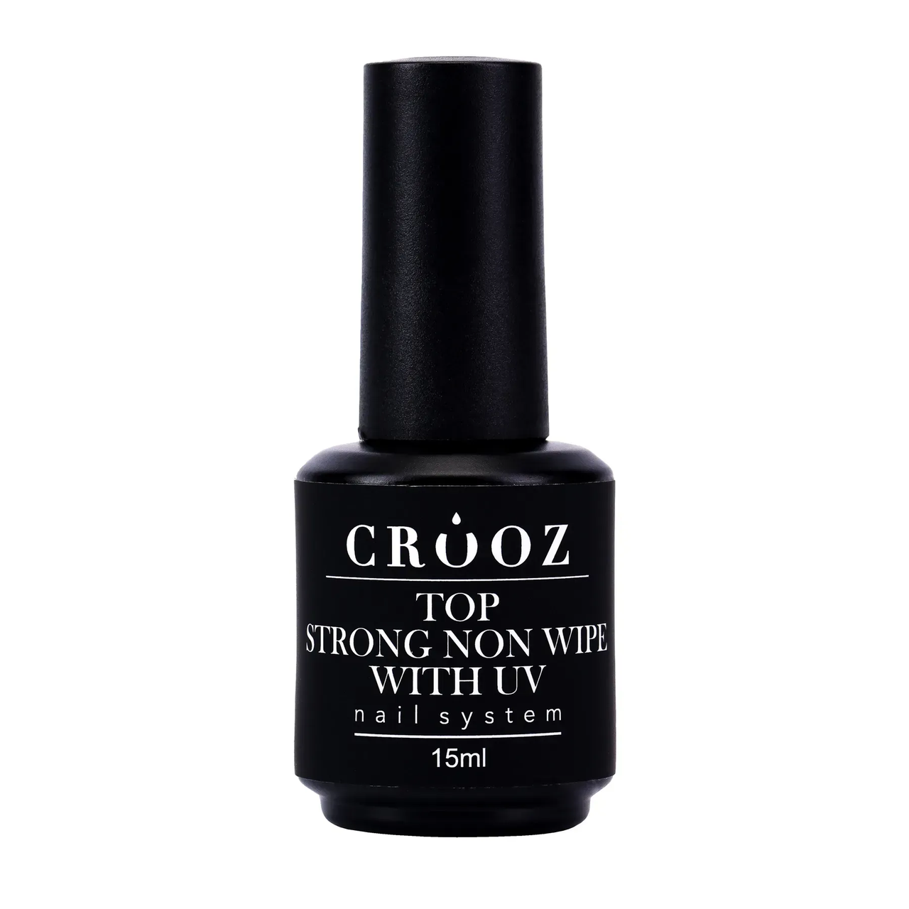 Закріплювач для гель лаку Crooz Top Strong no wipe with uv, 15 ml