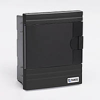 Щиток внутрішній FF-BB на 6 модулів, чорний, чорні двер., Argent IP 40 TAKEL