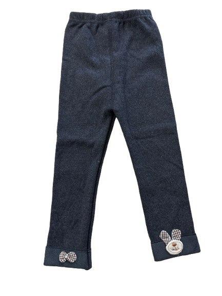 Лосини дитячі трикотажні на хутрі на дівчину 1-5 років