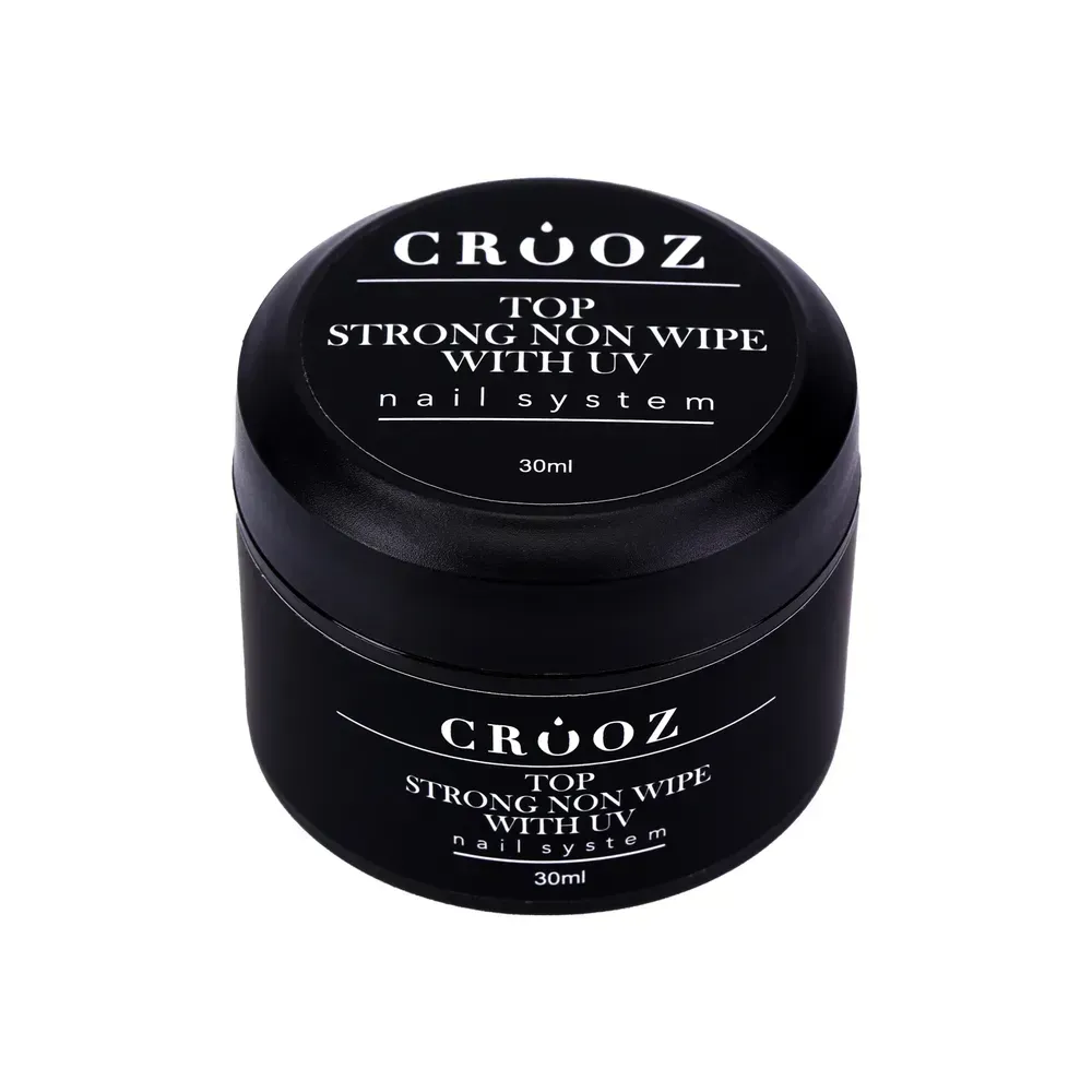 Закріплювач для гель лаку Crooz Top Strong no wipe with uv, 30 ml