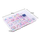 Дитячий набір для створення Браслетів і прикрас, Бусини та фурнітура, Розмір: 190х135х18.5мм, 800-805, 1 набор, фото 6