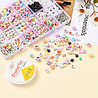 Дитячий набір для створення Браслетів і прикрас, Бусини та фурнітура, Розмір: 190х135х18.5мм, 800-805, 1 набор, фото 9