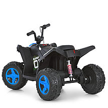 Електроквадроцикл дитячий Bambi (акум. 12V7-9AH, 2 мотори 35W, MP3, USB, музика, світло) M 6283EL-4 Синій, фото 4