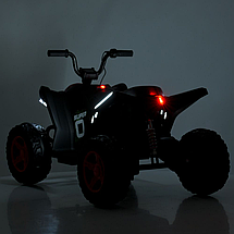 Електроквадроцикл дитячий Bambi (акум. 12V7-9AH, 2 мотори 35W, MP3, USB, музика, світло) M 6283EL-3 Червоний, фото 5