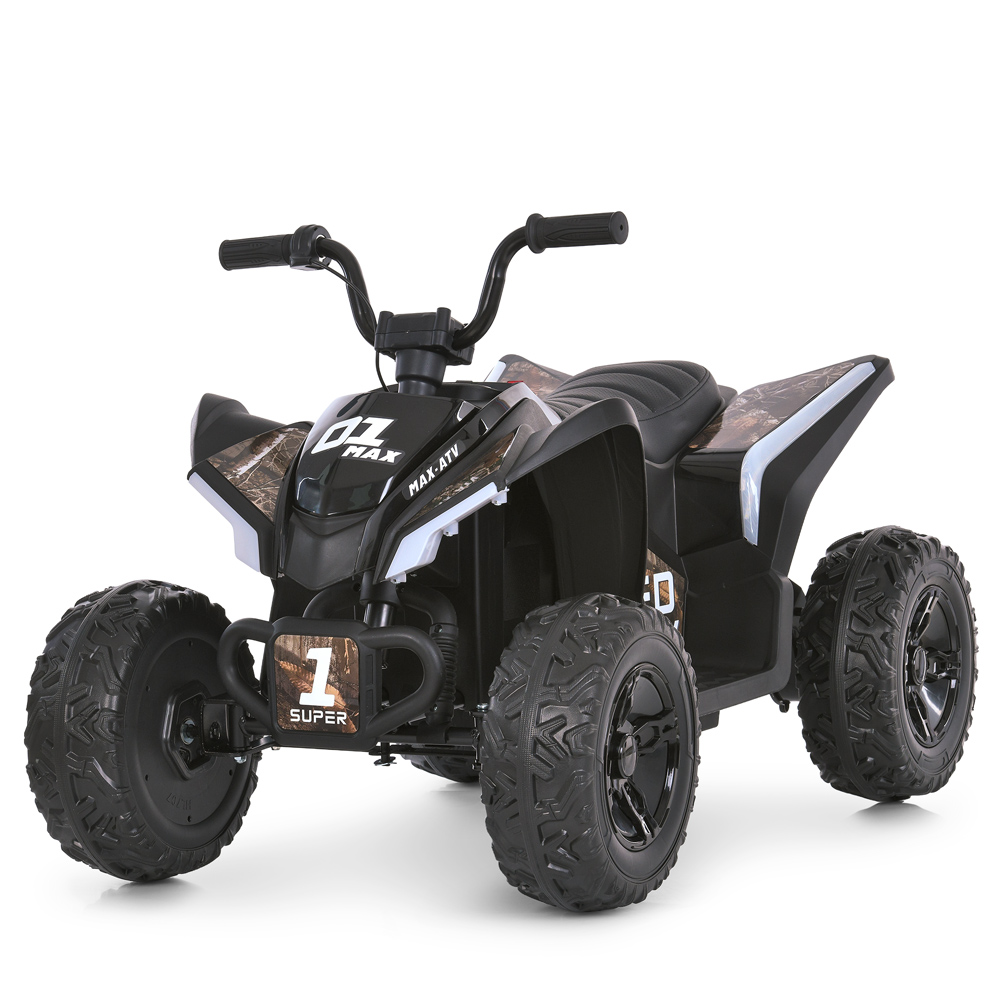 Електроквадроцикл дитячий Bambi (акум. 12V7-9AH, 2 мотори 35W, MP3, USB, музика, світло) M 6283EL-18 Камуфляж