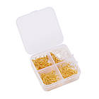 Набір для виготовлення Сережок, Залізо та пластик, Колір: Золото, Розмір: 7.3х6.9х2.4см, 1 набор, фото 2