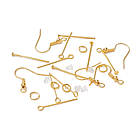 Набір для виготовлення Сережок, Залізо та пластик, Колір: Золото, Розмір: 7.3х6.9х2.4см, 1 набор, фото 4