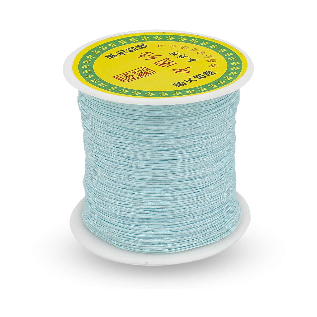 Шнур Нейлоновий, Плетений, Колір: Бірюзовий, Розмір: Діаметр 0.5 мм, 135 м/котушка, 1 катушка, фото 1