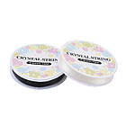 Силіконова Нитка 0.5 мм/20 м, Еластична, Гумка, Колір: Мікс Чорний і Білий, Товщина 0.5 мм, 20 м/котушка, фото 2