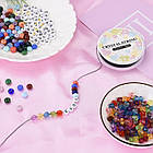 Силіконова Нитка 0.5 мм/20 м, Еластична, Гумка, Колір: Мікс Чорний і Білий, Товщина 0.5 мм, 20 м/котушка, фото 7