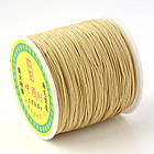 Шнур Нейлоновий, Плетений, Колір: Бежевий, Розмір: Діаметр 0.5 мм, 135 м/котушка, 1 катушка, фото 4