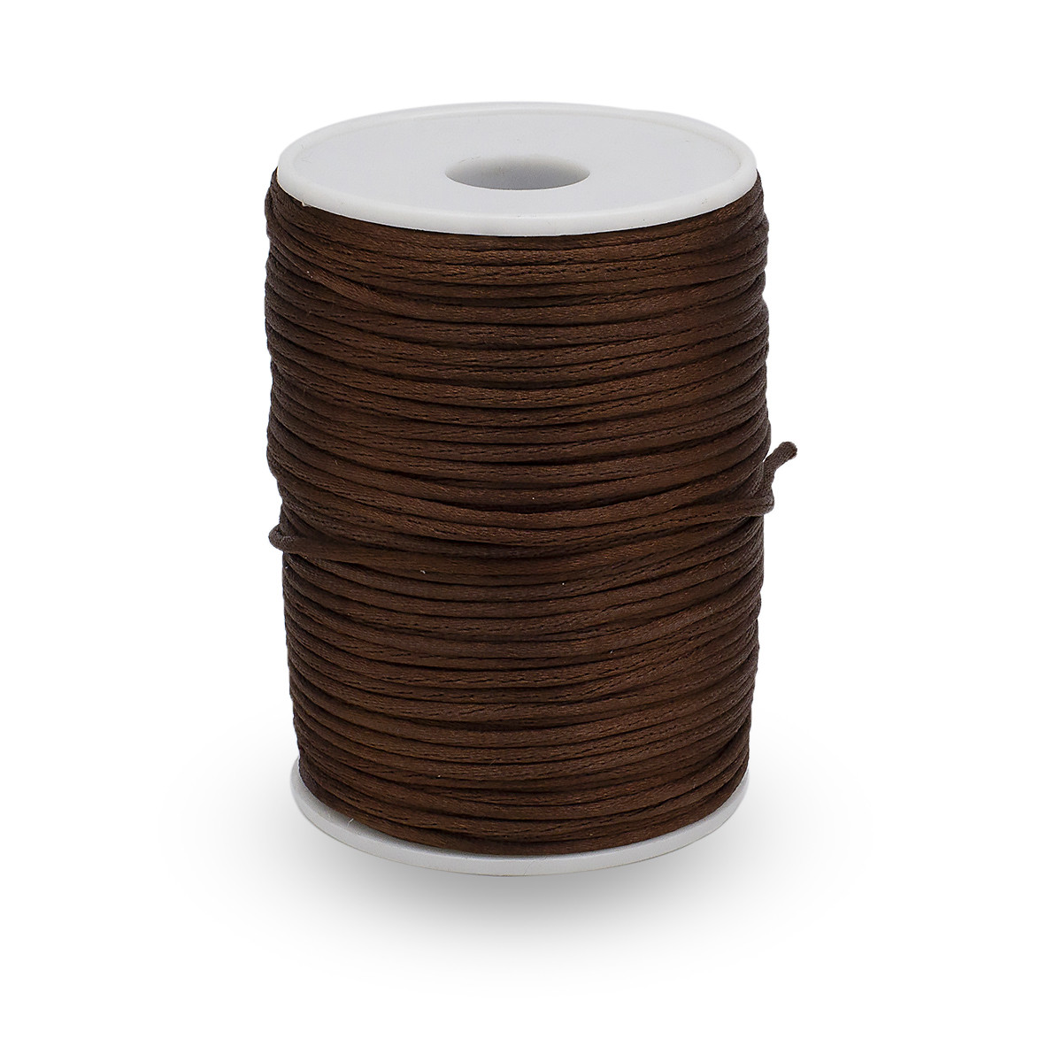 Шнур Поліестер, Колір: Коричневий, Розмір: 2 мм, 85 м/котушка, 1 катушка, фото 1