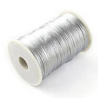 Шнур Поліестер, Колір: Сріблястий, Розмір: 2 мм, 85 м/котушка, 1 катушка, фото 3