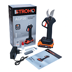 Секатор акумуляторний Stromo ACP30 (20 В, 2 А/год)
