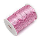 Шнур Поліестер, Колір: Рожевий, Розмір: 2 мм, 85 м/котушка, 1 катушка, фото 3