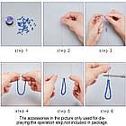 Нитка для Бісера Поліестер Японія, Спеціальне покриття, Колір: Червоний, Розмір: 0,1 мм, 45м/катушка, фото 7