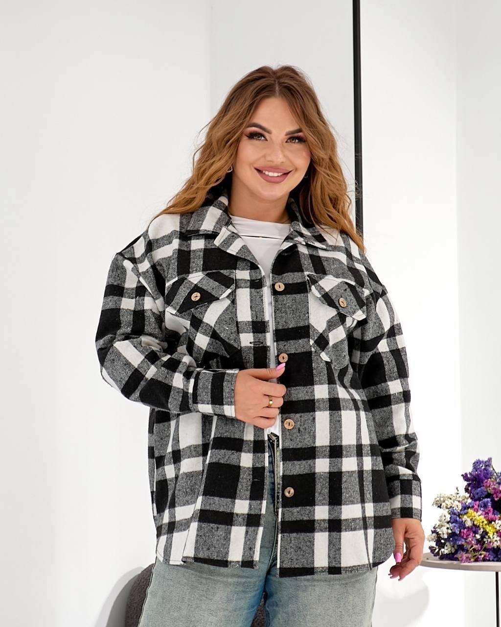 Сорочка для пишних дам "Кашемір", фото 1