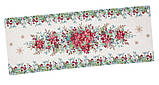 Доріжка раннер на стіл Новорічна 37х100 см., гобелен RUNNER1391NA, фото 7