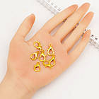 Застібка Карабін-Лобстер, Метал, Колір: Золото, Розмір: 21х12мм, Отвір 2 мм, 20 шт, фото 7