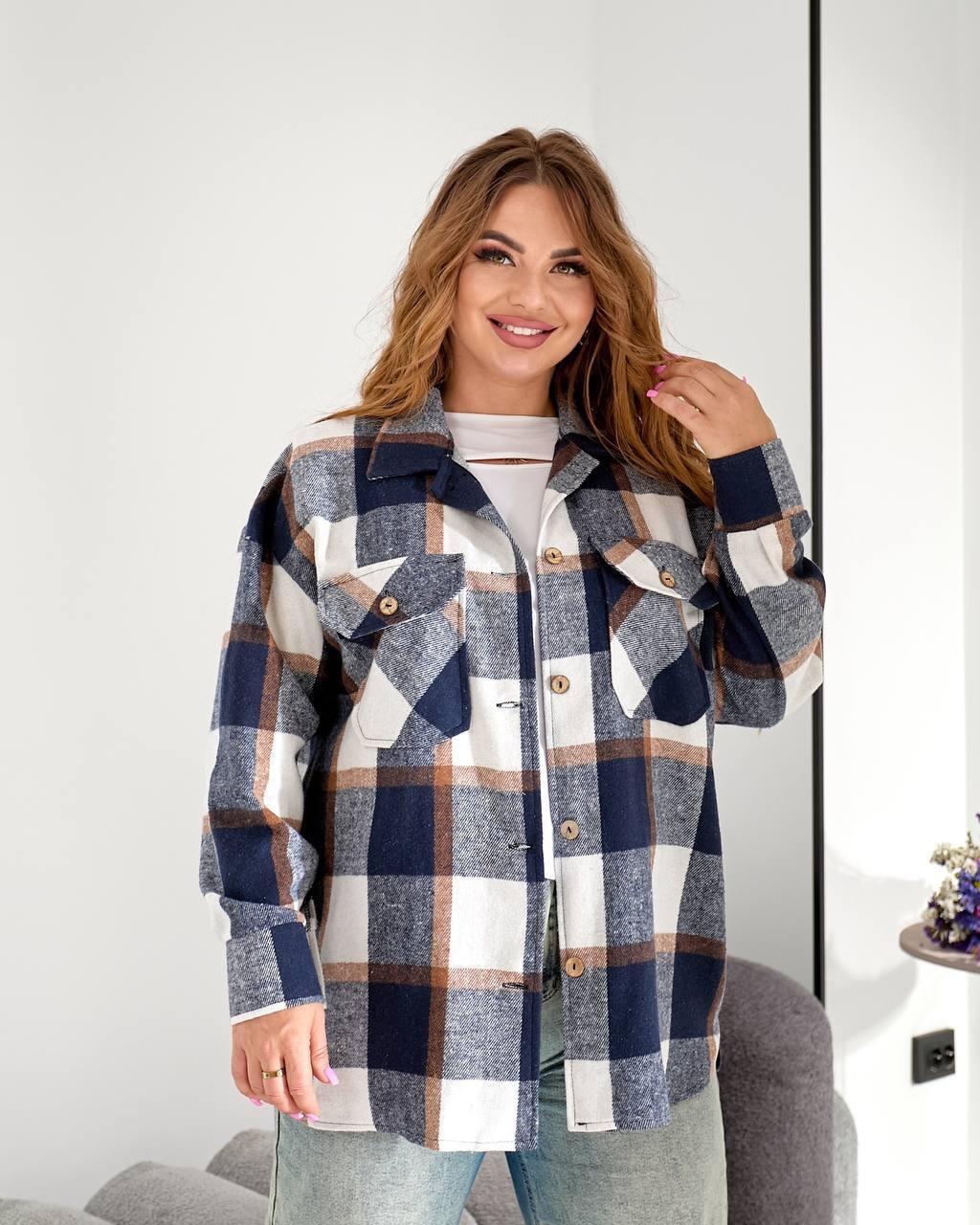 Сорочка для пишних дам "Кашемір", фото 1