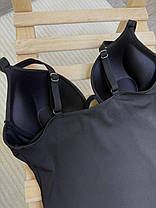 Купальник 2025 слитный В РУБЧИК 7010 FUBA (В НАЛИЧИИ ТОЛЬКО 44 46 48 50 52 УКР р-ры), фото 4