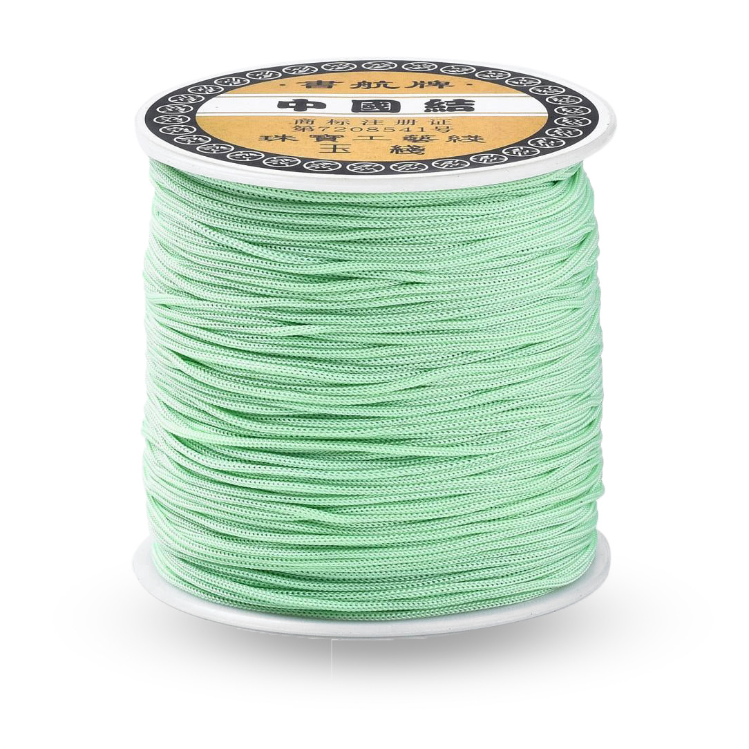 Шнур Поліестер, Колір: Аквамарин, Розмір: 0.8 мм, 120-130 м/котушка, 1 катушка, фото 1