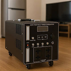 Портативна зарядна станція Lombini Portable Power Station S5000-10000W емність 5000Вт/час