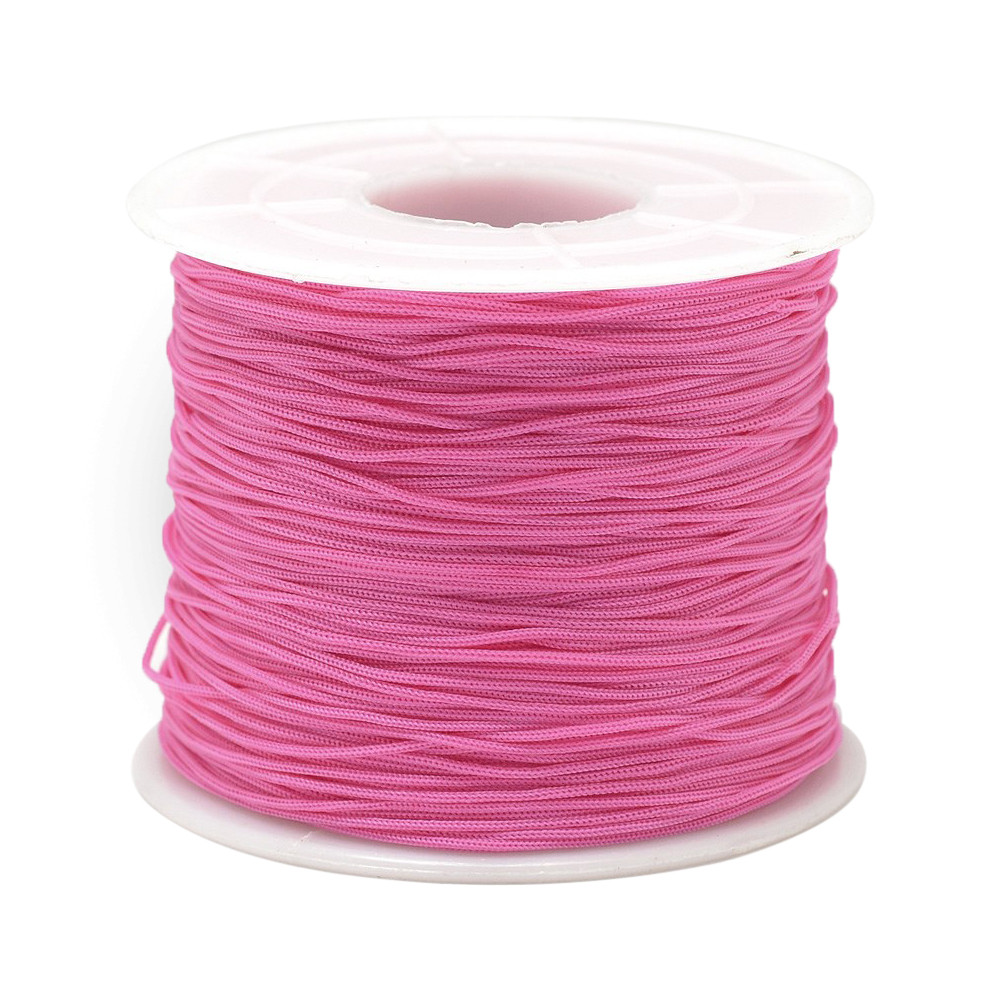 Шнур Поліестер, Колір: Світло-кораловий, Розмір: 0.5-0.6 мм, 120-130 м/катушка, 1 катушка, фото 1