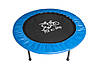 Міні-батут кімнатний складаний для дітей та дорослих FitToSky 102 см синій, фото 2