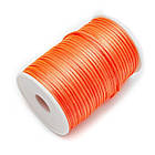 Шнур Поліестер, Колір: Світло-кораловий, Розмір: 2 мм, 85 м/котушка, 1 катушка, фото 2