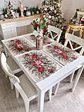 Серветка сервірувальна Новорічна гобеленова Limaso RUNNER1391NA, фото 3