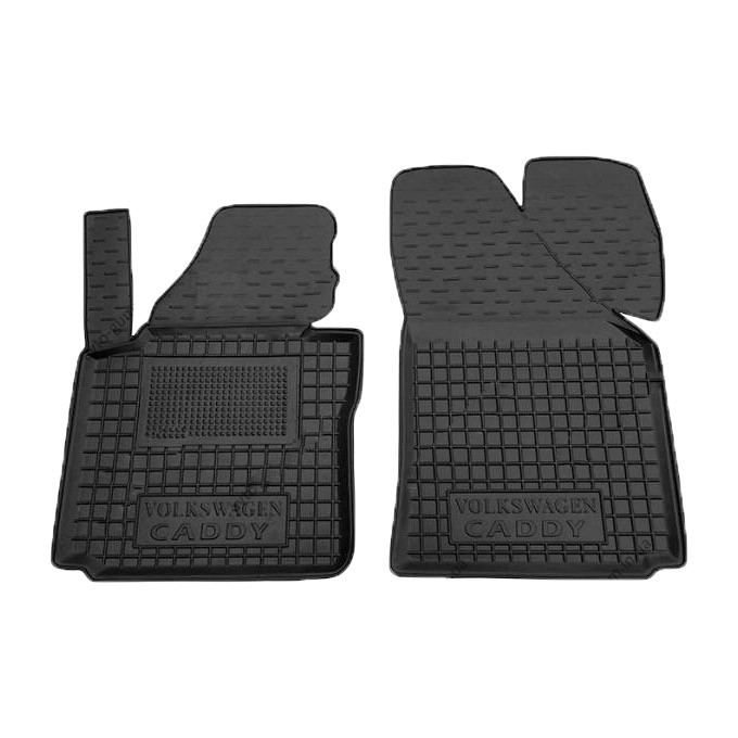 Килимки салона Volkswagen Caddy 2004-2020 2шт Передні "Avto-Gumm" 11341 (водій+пасажир), фото 1