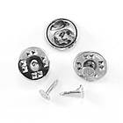 Основа для значка або Броші з Платформою та Застібкою Цанга-Метелик, Платина, Діаметр Платформи 4.5 мм, Застібки, фото 8