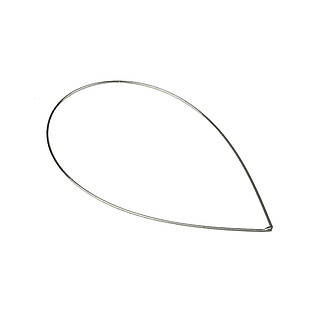 Петля дротяна до щипців через Brunings припаяна. Розмір 0,4x40 мм SURGIWELOMED