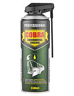 Мастило силіконове спрей 550ml "Cobra" NX55110 PROFESSIONL (з аплікатором) (24шт/ящ)