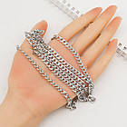 Ланцюг Неіржавка сталь, Непаяна, Розмір: Ширина 6 мм, Дзвено 9х6х2мм, (1 м), фото 8