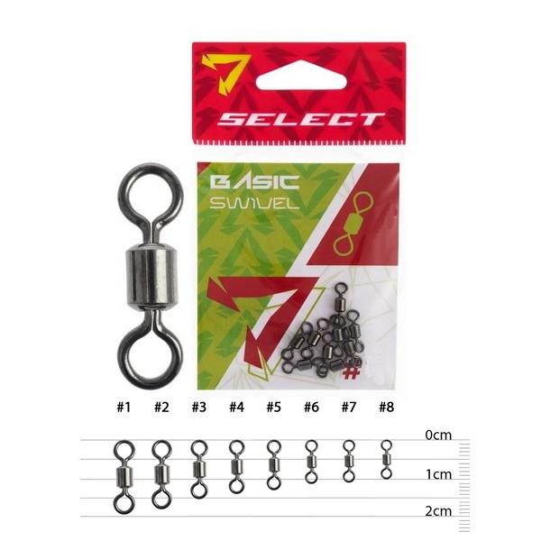 Вертлюжок Select Basic Swivel #8 10pcs, фото 1