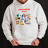 Чоловіче худі. Тепле худі. Друк на худі Назад у 2000-ті, фото 3