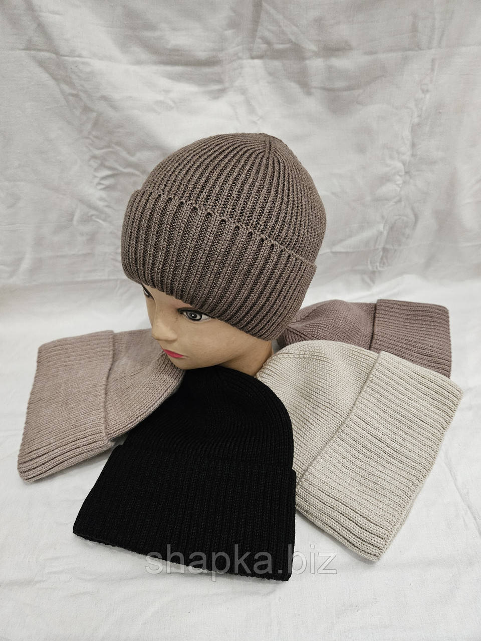 Шапка для підлітків та дорослих, на флісі., фото 1