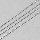 Ланцюг, Плетіння Кардана, Латунь, Колір: Платина, Дзвено: 0.9х0.6мм, 5 м, фото 8